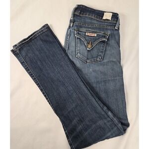 Hudson Beth Bootcut Jeans Dark Wash‎ Denim Low Rise Women's Size 28 x 32 Chic